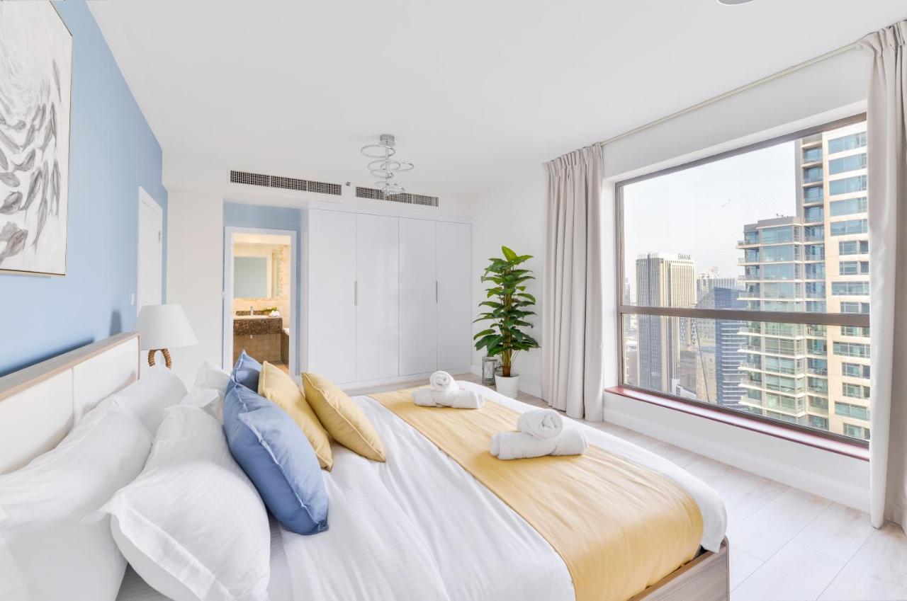 Luxury Jbr - Marina View - 5* Beach Resorts Access Dubaï Extérieur photo