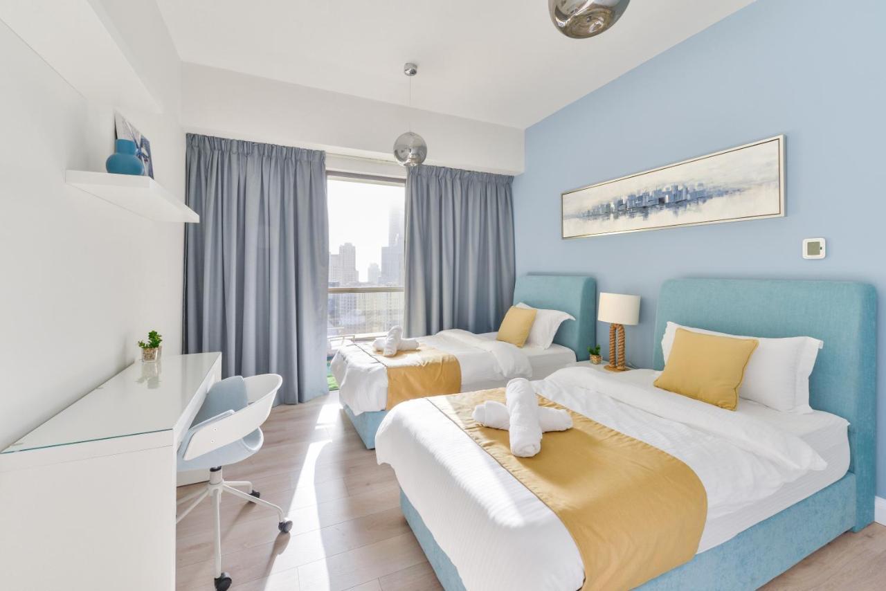 Luxury Jbr - Marina View - 5* Beach Resorts Access Dubaï Extérieur photo
