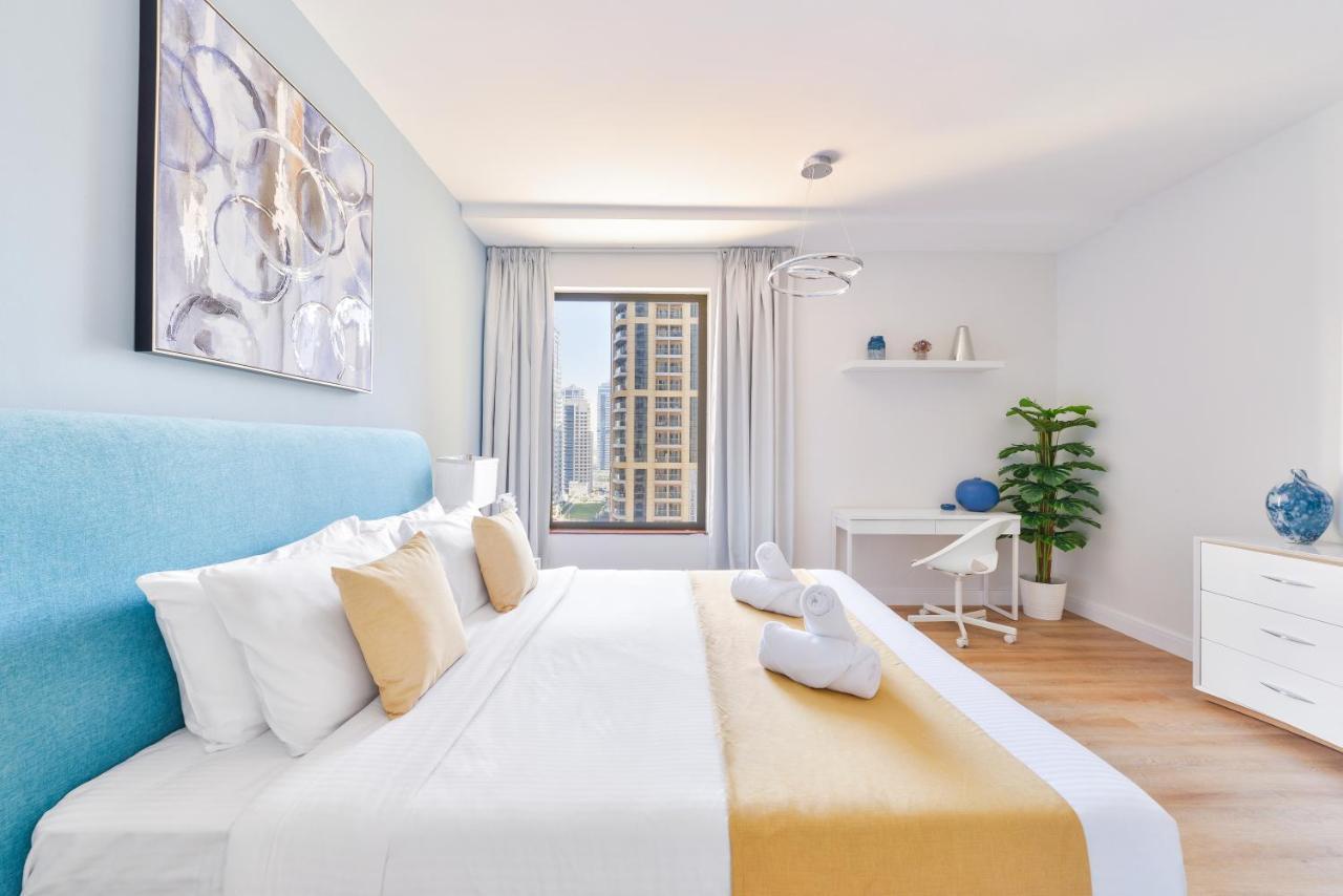 Luxury Jbr - Marina View - 5* Beach Resorts Access Dubaï Extérieur photo