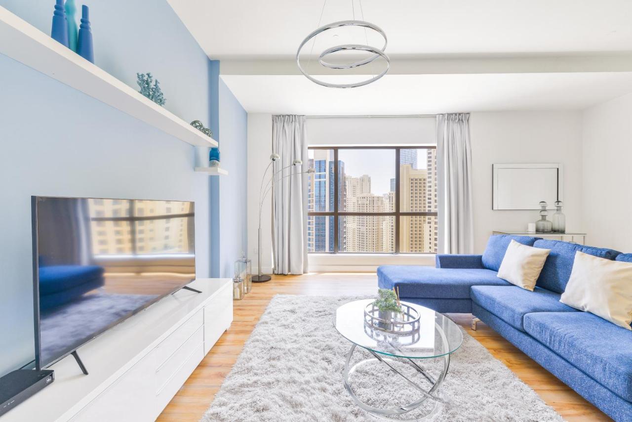 Luxury Jbr - Marina View - 5* Beach Resorts Access Dubaï Extérieur photo