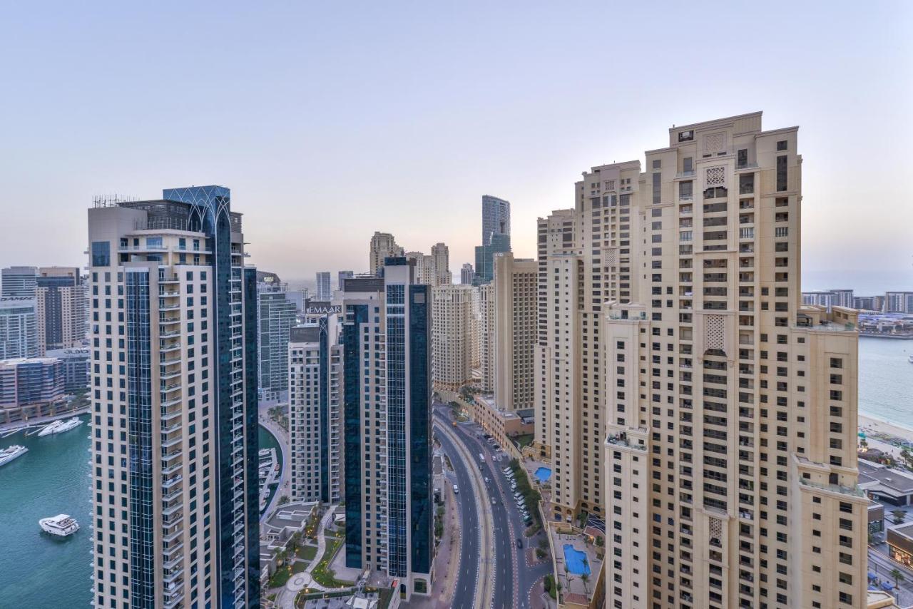 Luxury Jbr - Marina View - 5* Beach Resorts Access Dubaï Extérieur photo