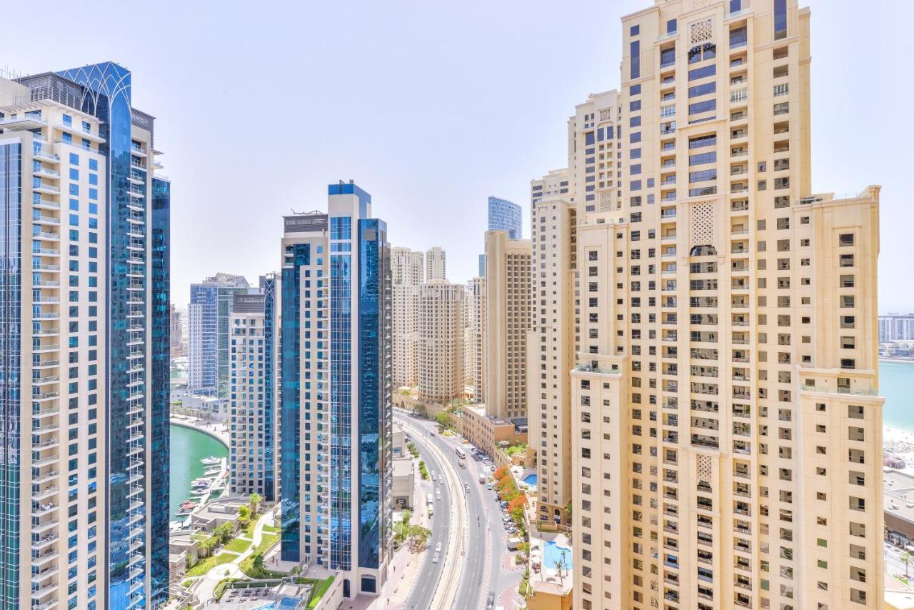 Luxury Jbr - Marina View - 5* Beach Resorts Access Dubaï Extérieur photo