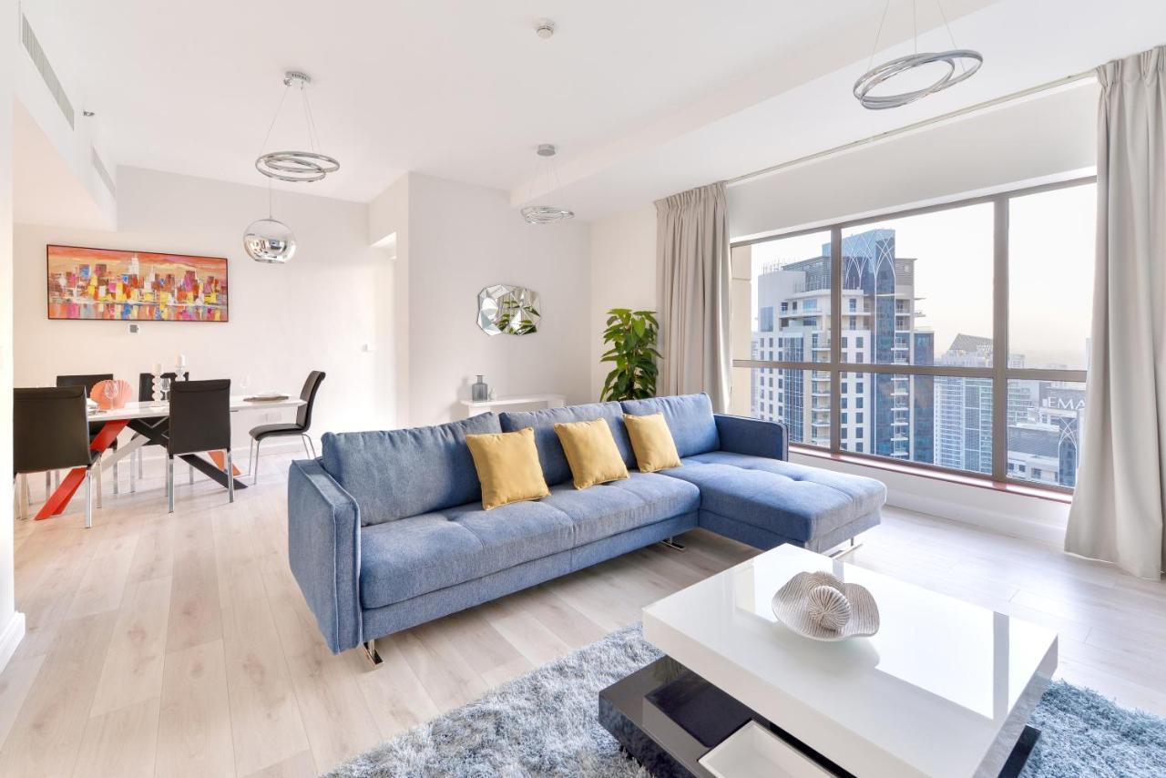 Luxury Jbr - Marina View - 5* Beach Resorts Access Dubaï Extérieur photo
